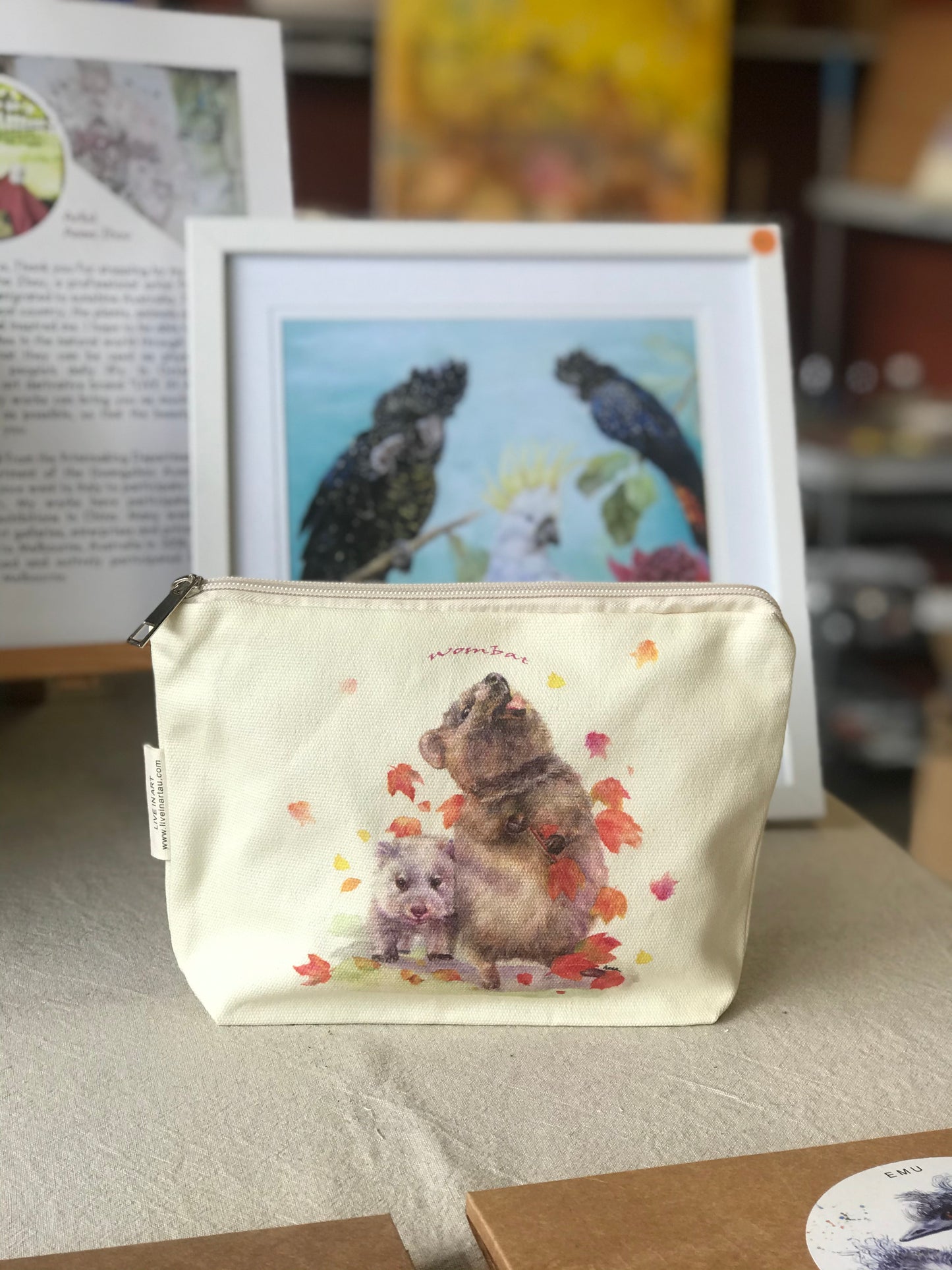Organizer bag.Wombat and Quokka