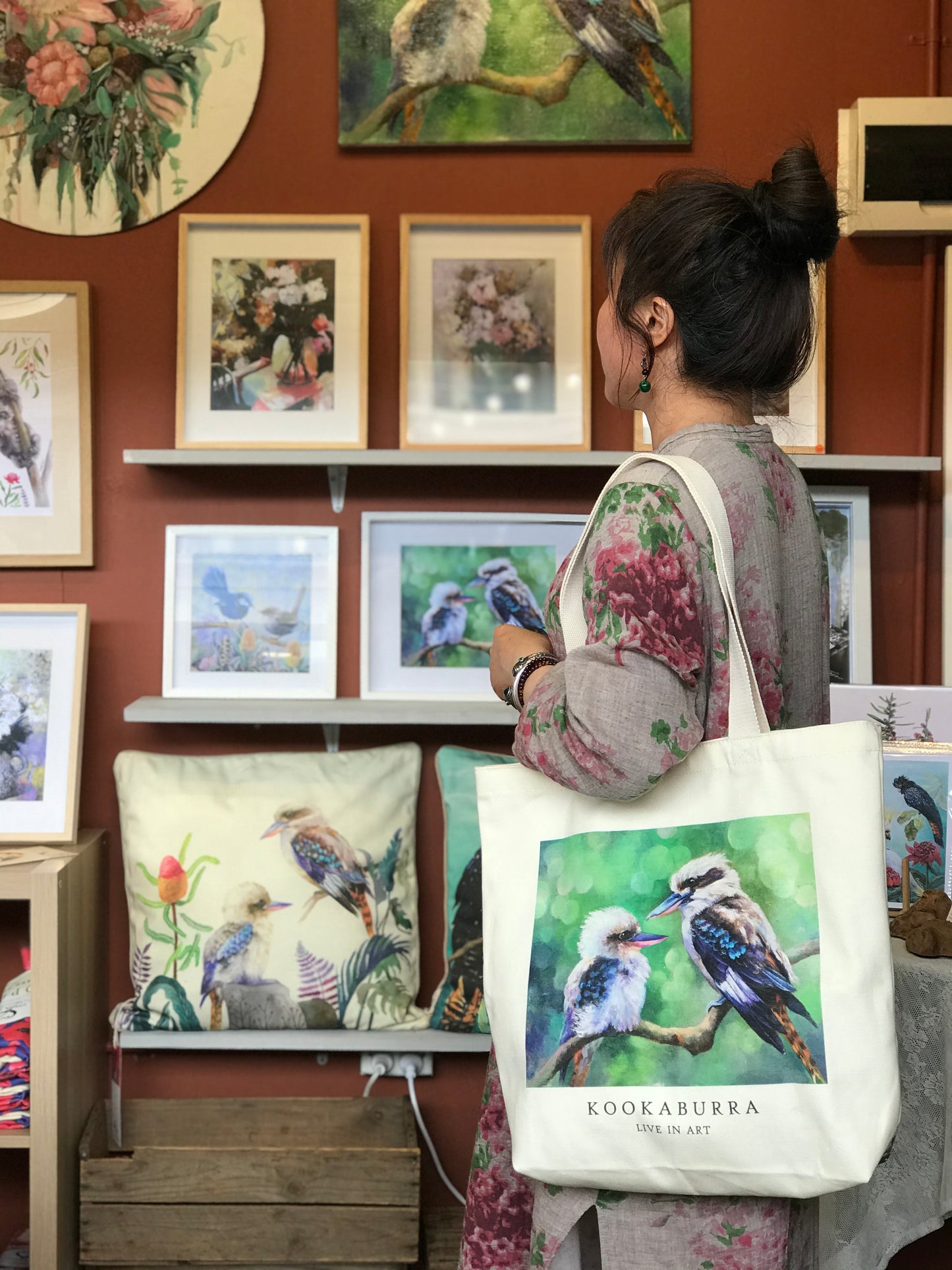 Kookaburra Tote Bag,Australian bird