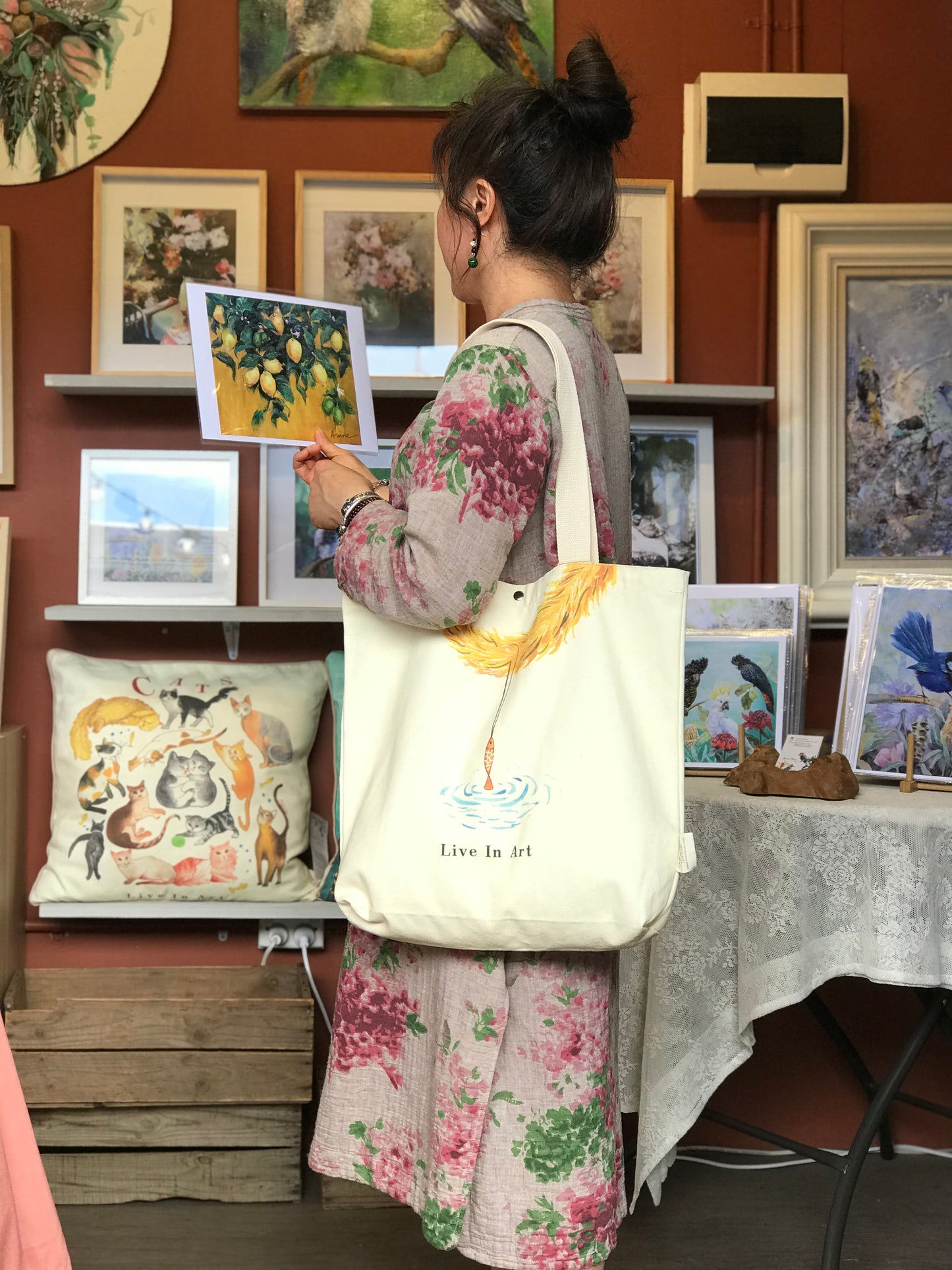 Cats Tote Bags,Art Bag,Gift,