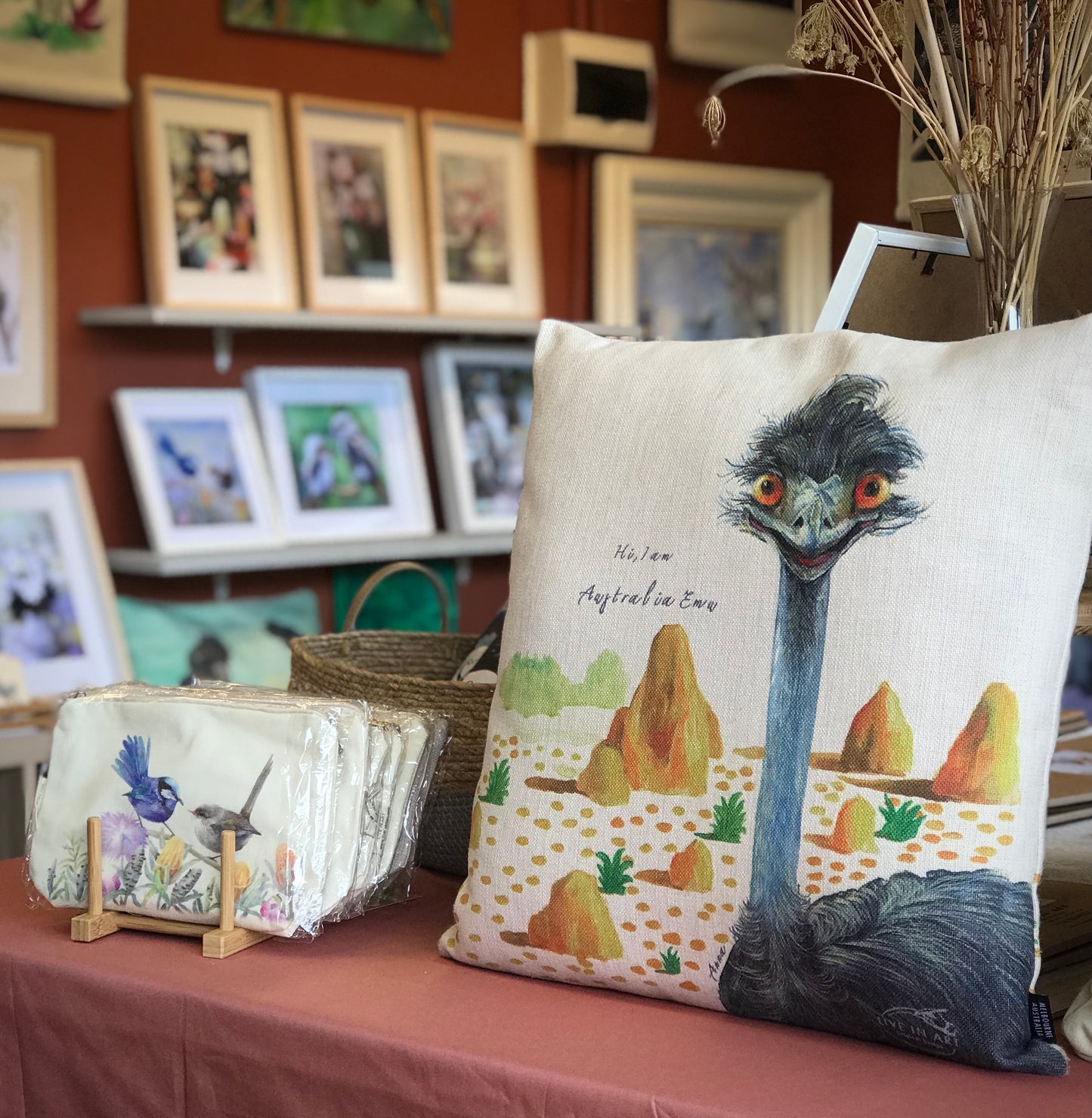 Emu Cushion Covers