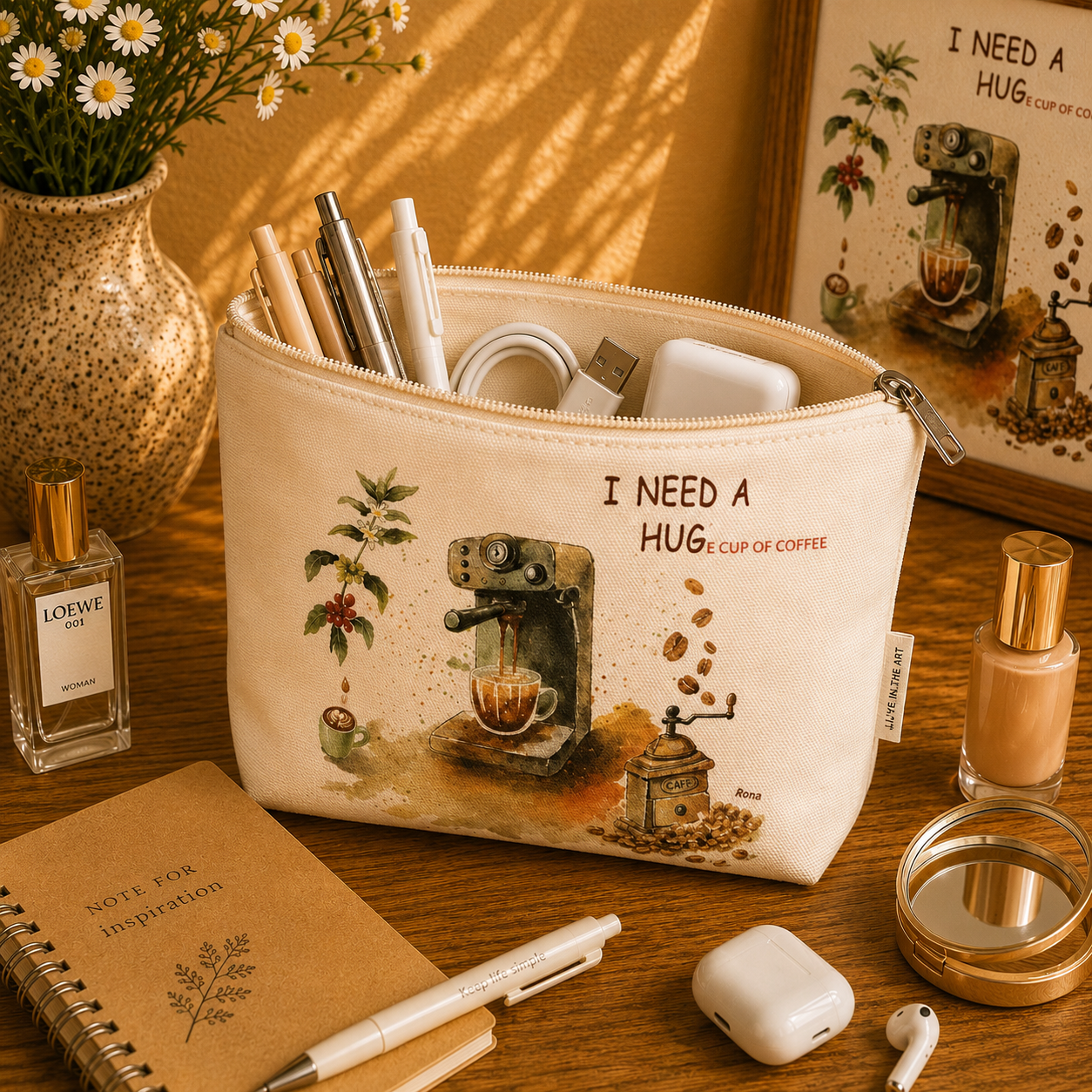 Melbourne Urban Landscape Series-No. 3 Organiser Bag