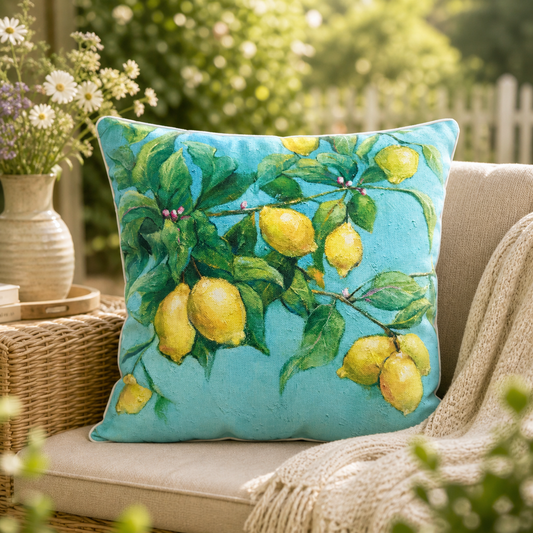 Lemon Cushion Cover