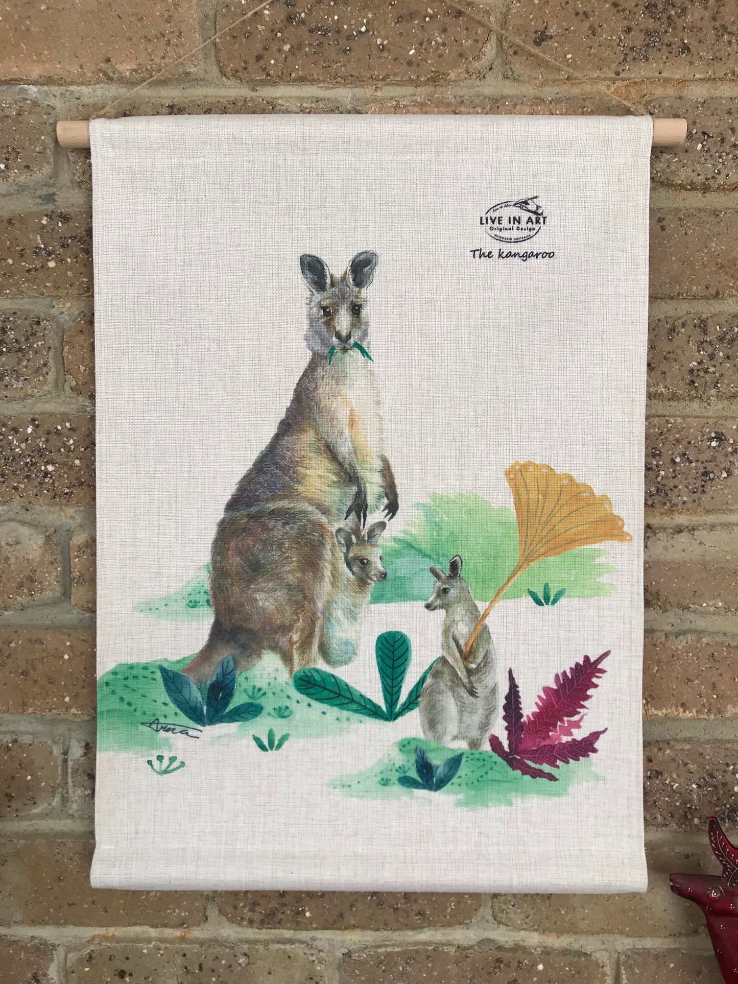 Kangaroo Wall Hangings